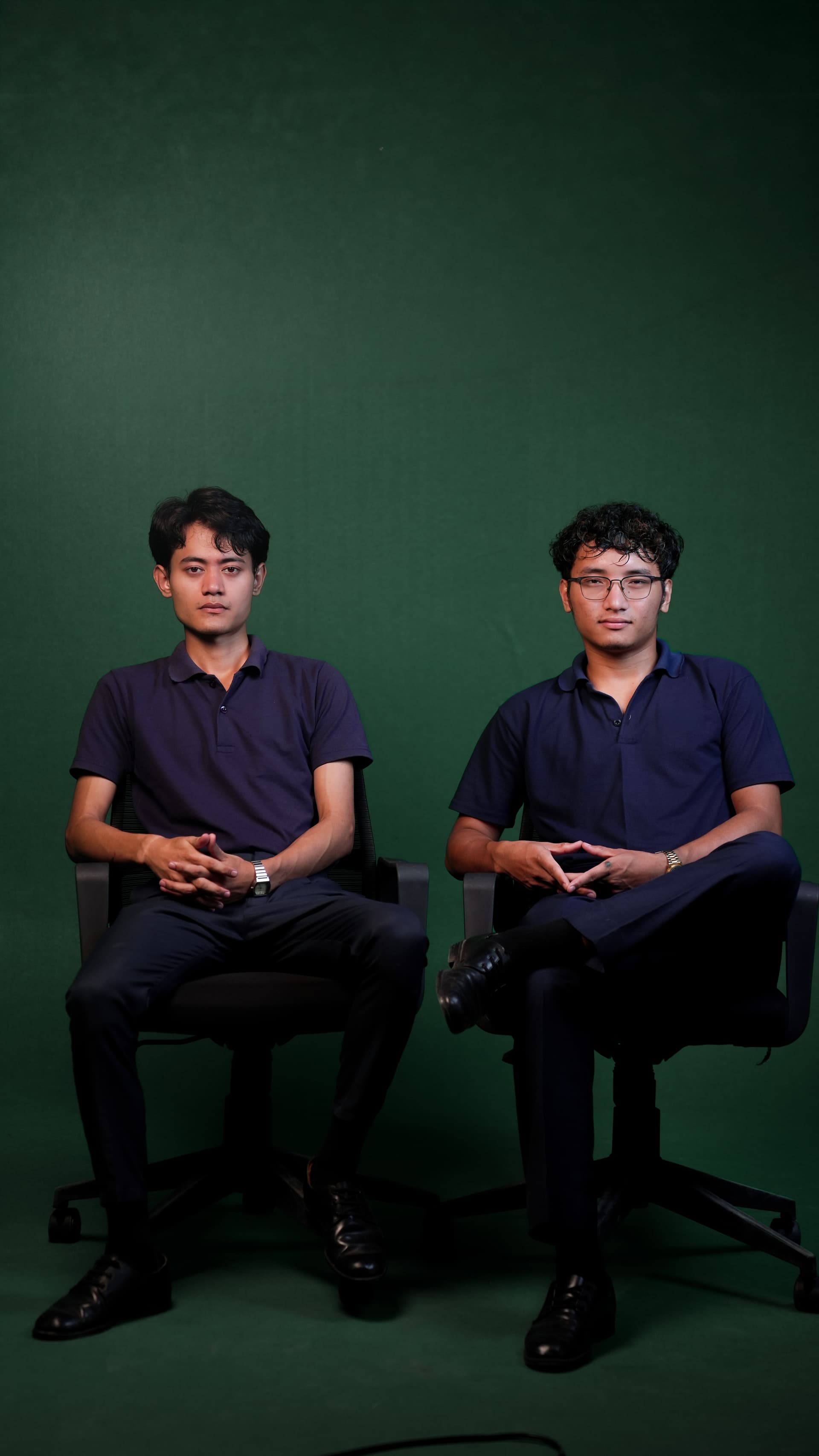 Ki-Khobor founders Mhachen and Kohli at the NE Tech Summit